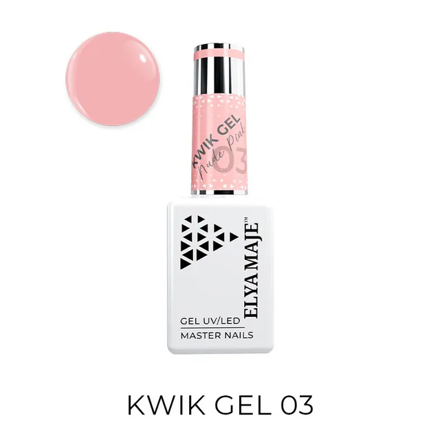 Elyamaje Kwik Gel Nude Pink n°3 gel flacon