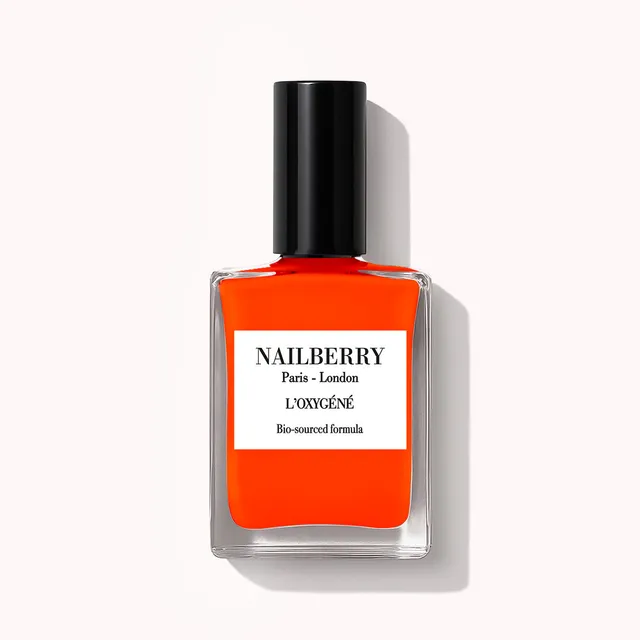 Nailberry L'Oxygéné Joyful vernis à ongles 14ml orange-rouge