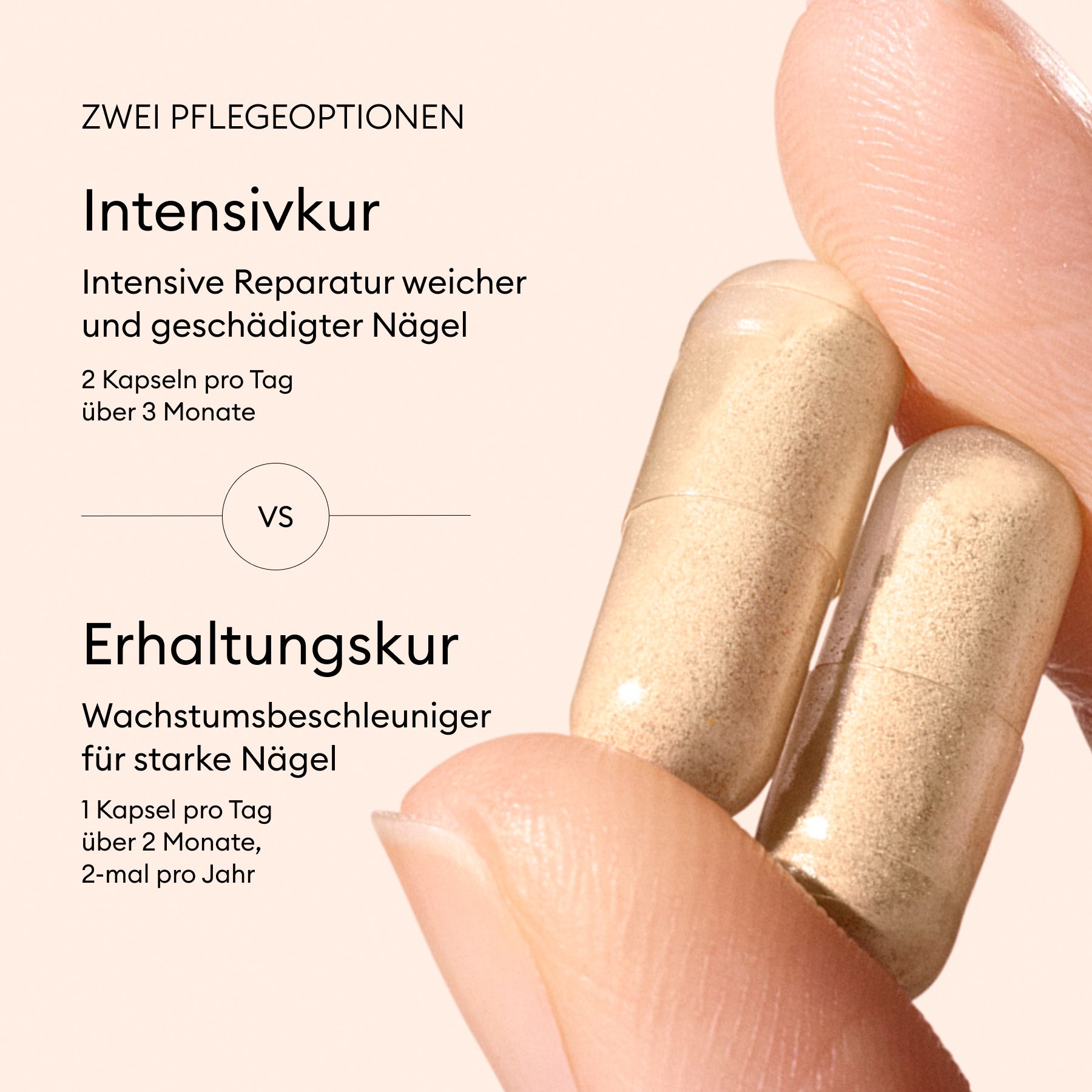 Manucurist Nail Boost gélules ongles cure 1 mois fortifiant