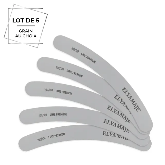 Elyamaje lime banane lot de 5 pour gel acrylique