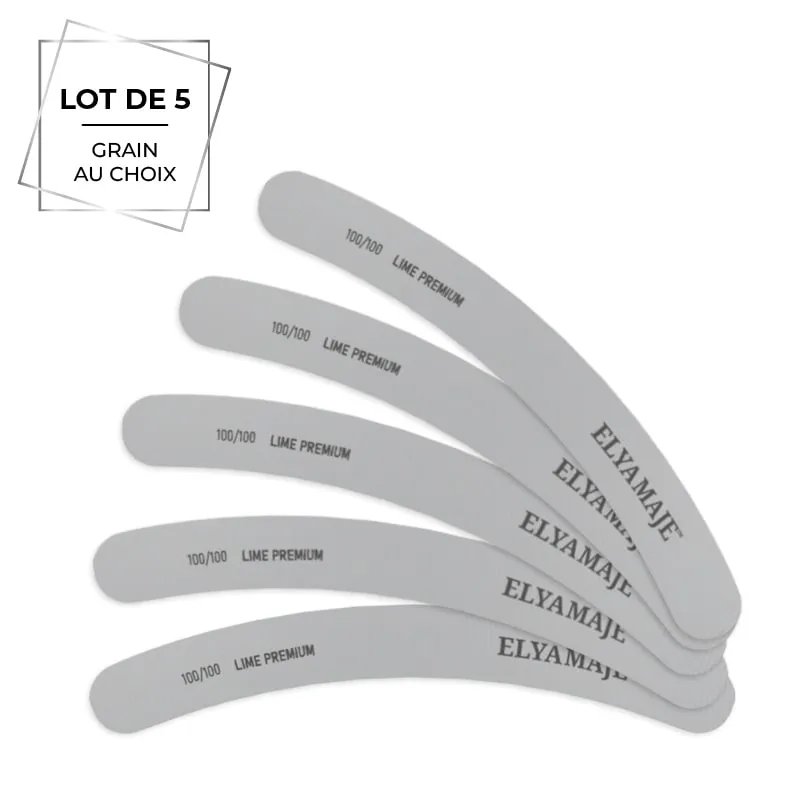 Elyamaje lime banane lot de 5 pour gel acrylique