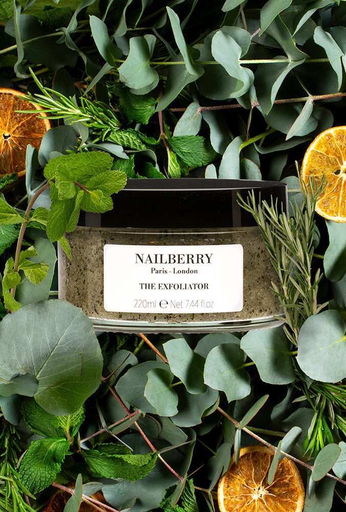 Nailberry Spa The Exfoliator gommage 220ml sucre menthe
