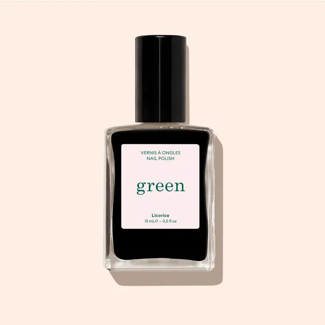 Manucurist Green Licorice vernis noir opaque