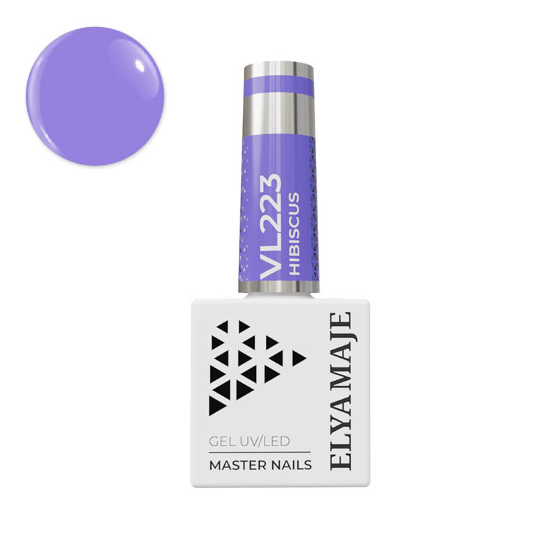 Elyamaje N° 223 vernis semi-permanent Hibiscus rose