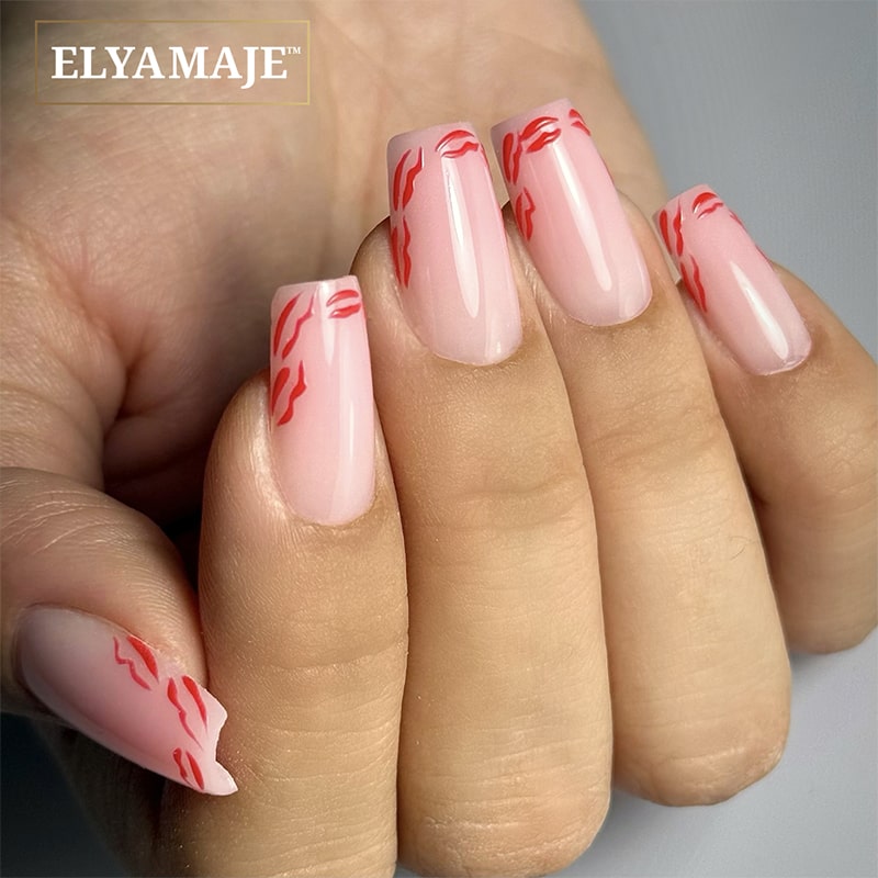Elyamaje Acrypop n°4 Soft Pink gel UV construction