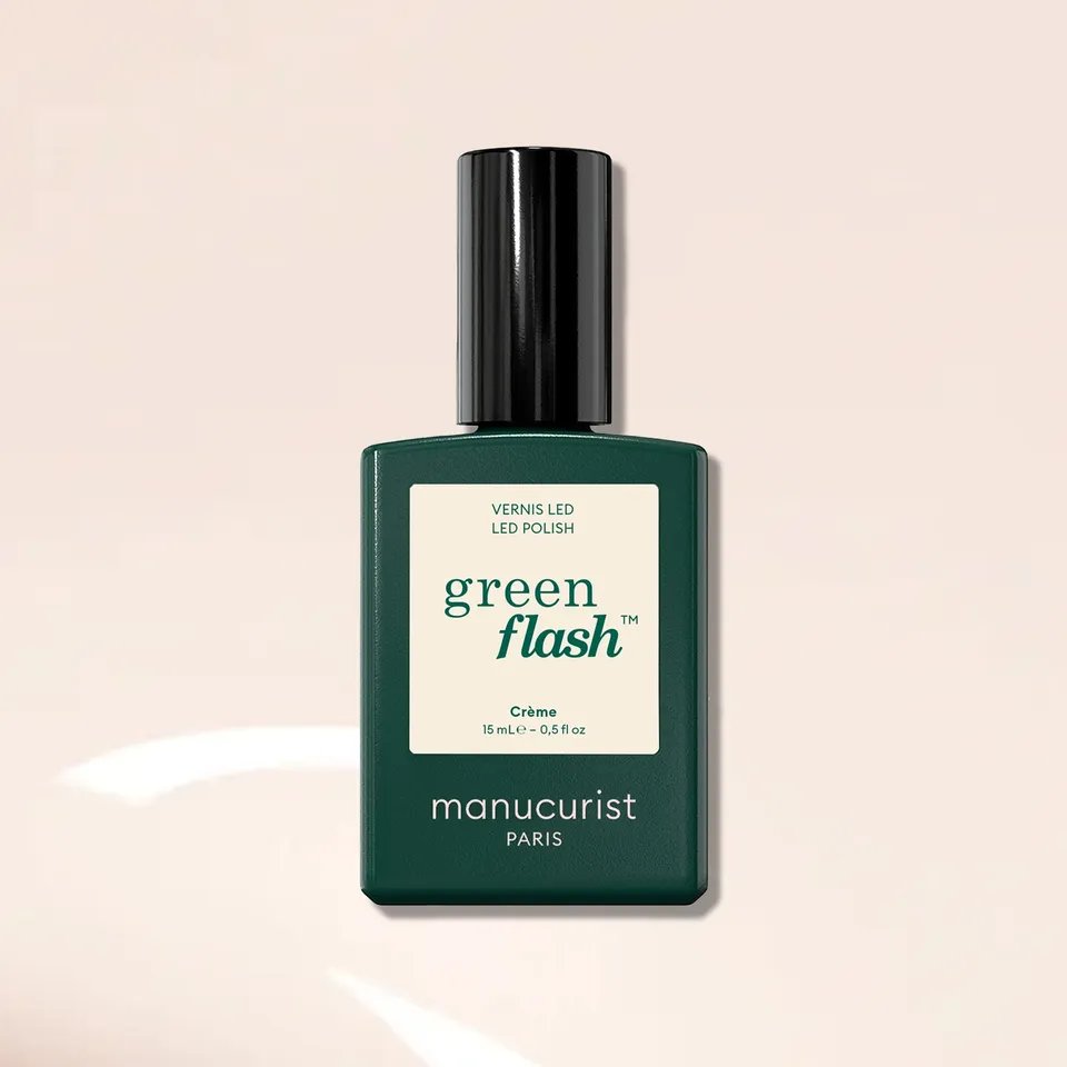 Manucurist Green Flash Crème vernis semi-permanent blanc cassé