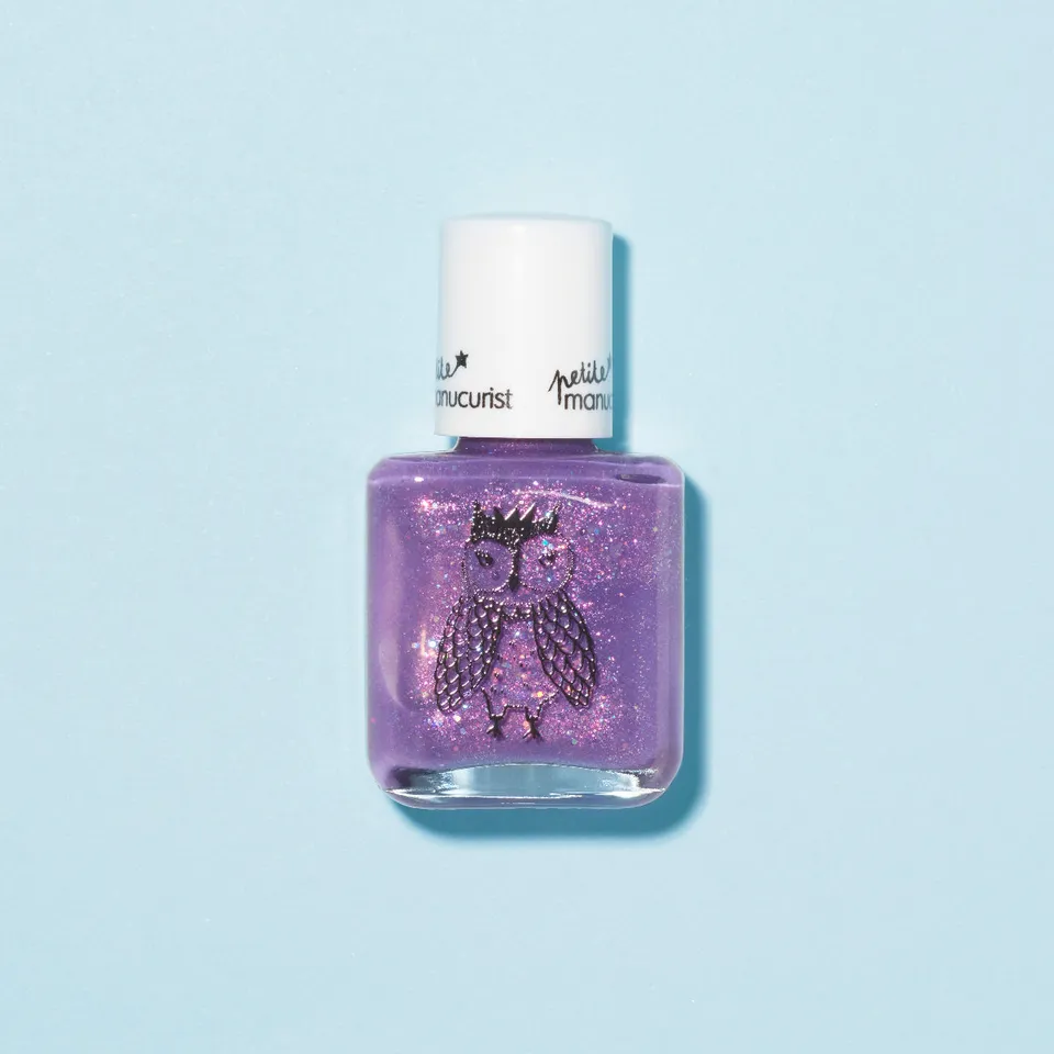 Manucurist Scarlett la chouette vernis enfant violet pailleté