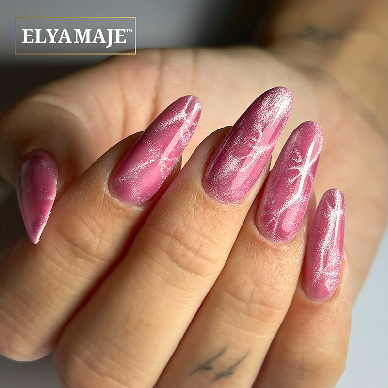 Elyamaje N°274 Teva vernis semi-permanent cat eye aimant