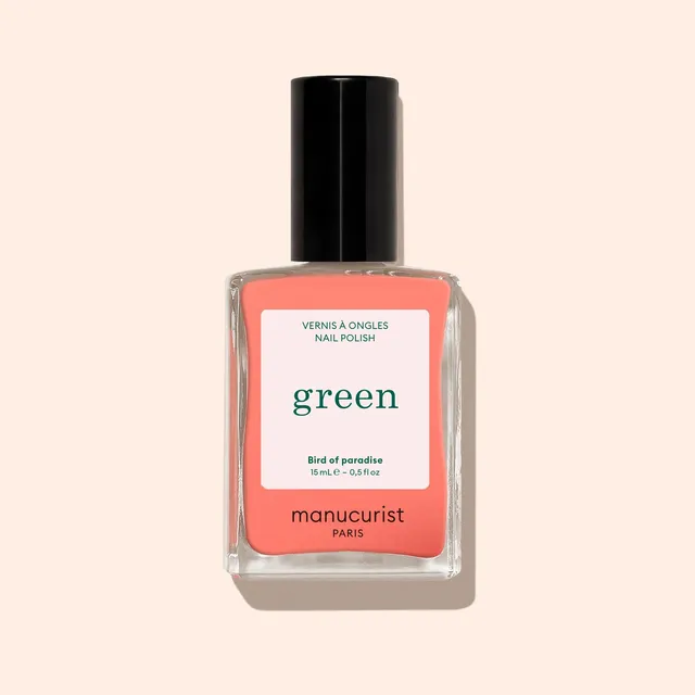 Manucurist Green Bird of Paradise vernis à ongles orange corail