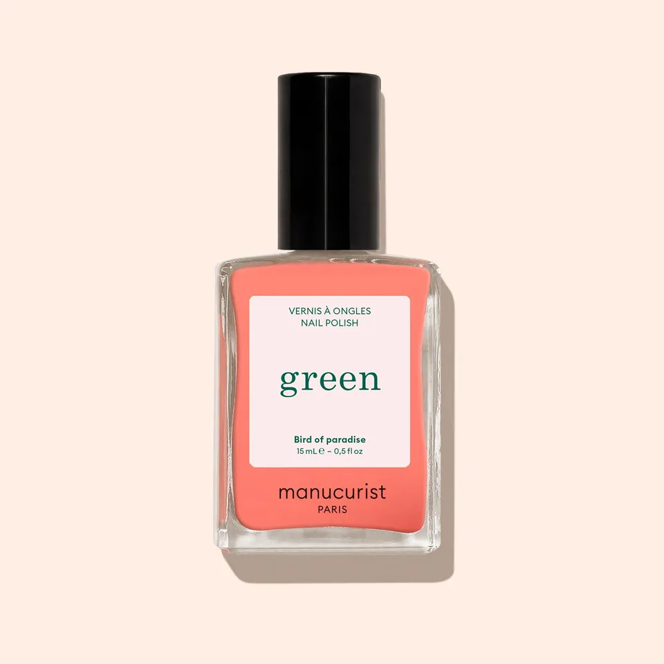 Manucurist Green Bird of Paradise vernis à ongles orange corail