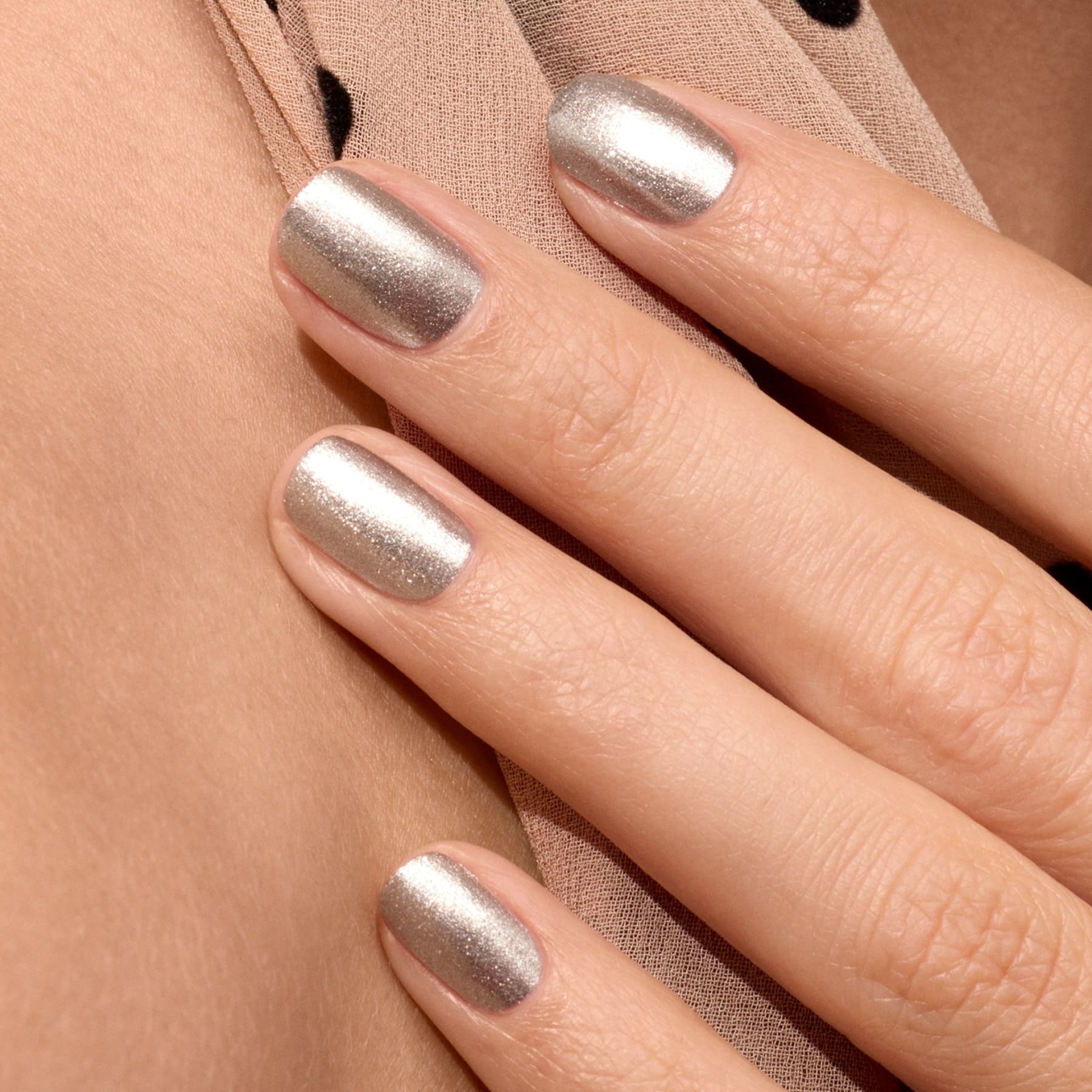 Manucurist Green Disco vernis argenté pailleté