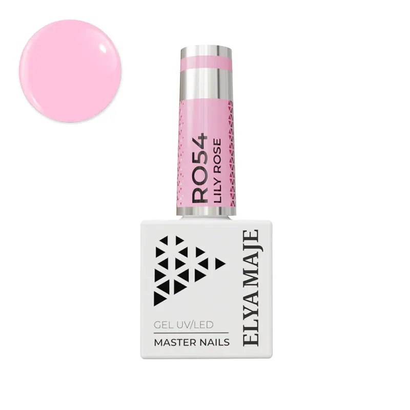Elyamaje N° 54 Lily Rose vernis semi-permanent rose