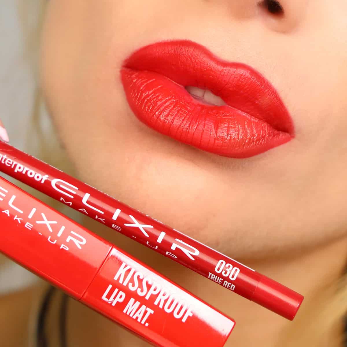 Élixir Kissproof Skopelos kit lèvres rouge mat True Red
