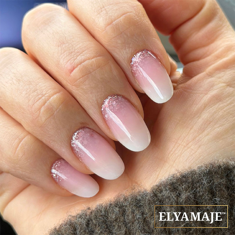 Elyamaje N°174 Nude Diamond vernis semi-permanent nude