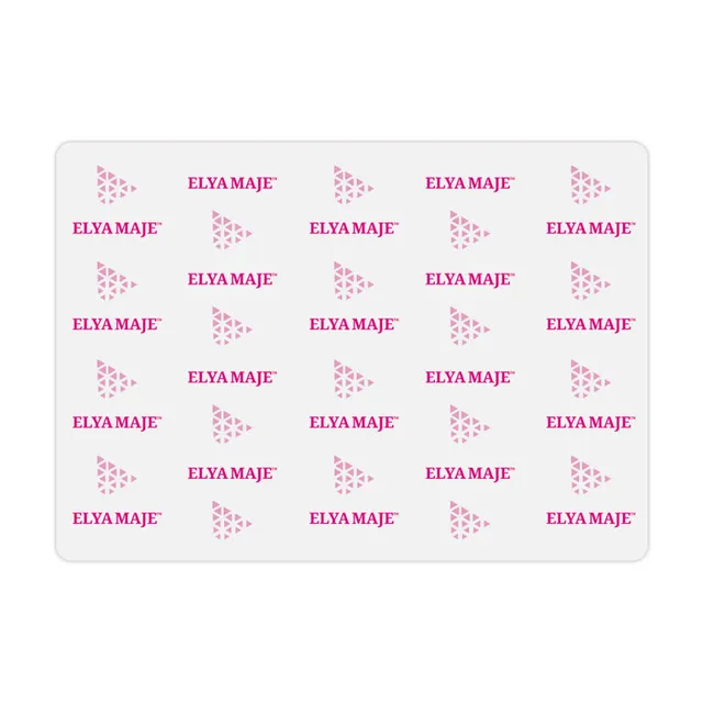 Elyamaje tapis de manucure protège table fuchsia