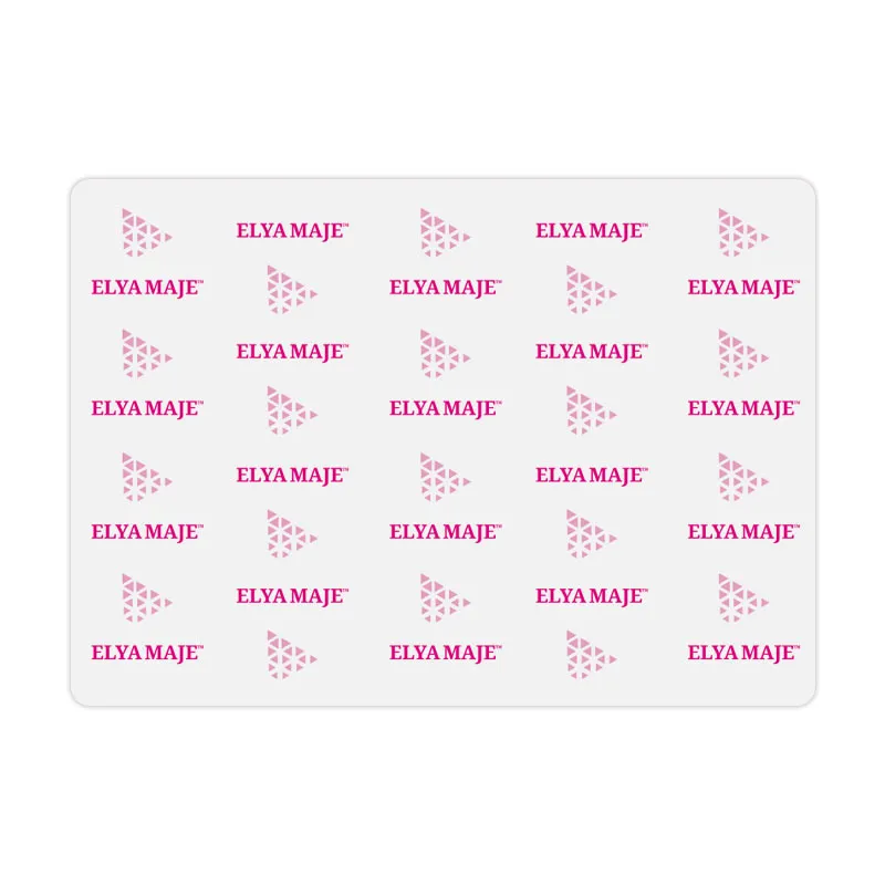 Elyamaje tapis de manucure protège table fuchsia