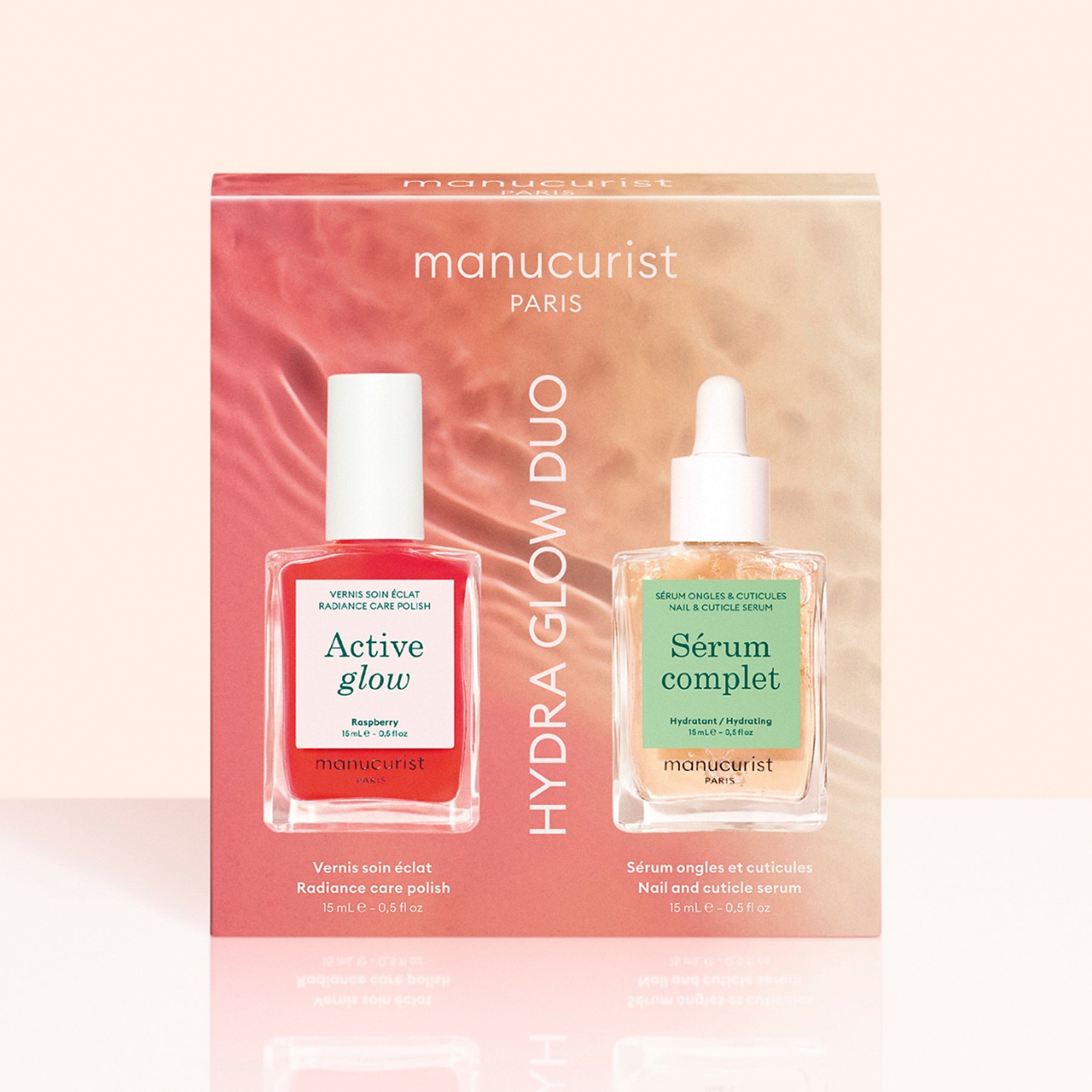 Manucurist Hydra Glow Duo coffret soin ongles éclat