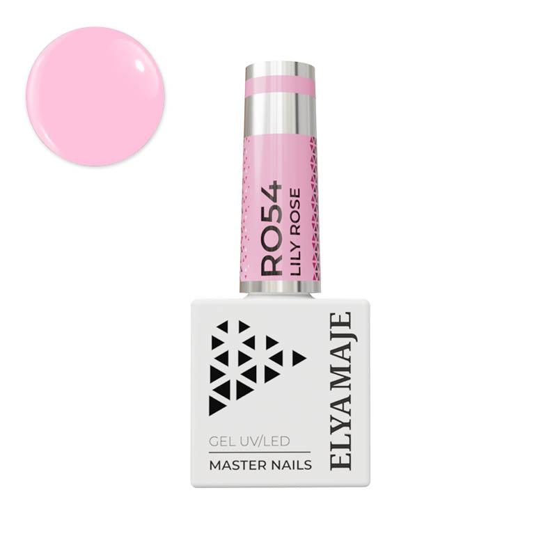 Elyamaje N° 54 Lily Rose vernis semi-permanent rose