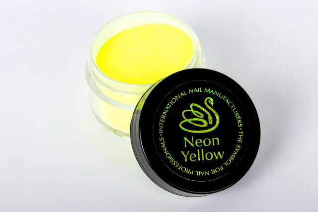 INM Poudre Acrylique Neon Yellow 1,5 oz jaune néon