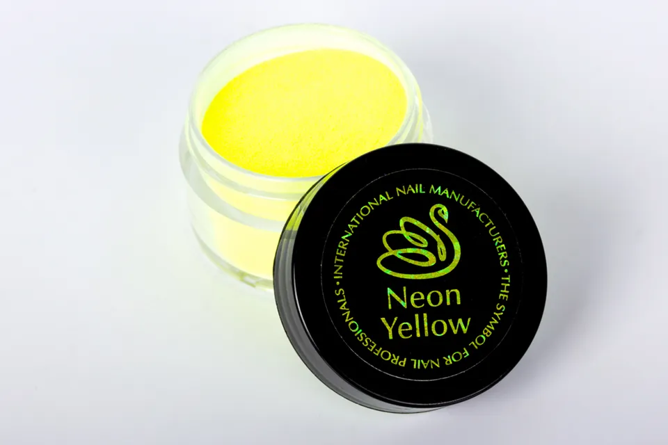 INM Poudre Acrylique Neon Yellow 1,5 oz jaune néon