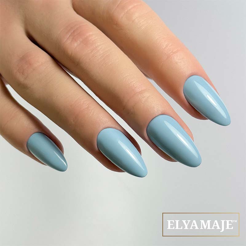 Elyamaje N° 355 vernis semi-permanent Azur bleu