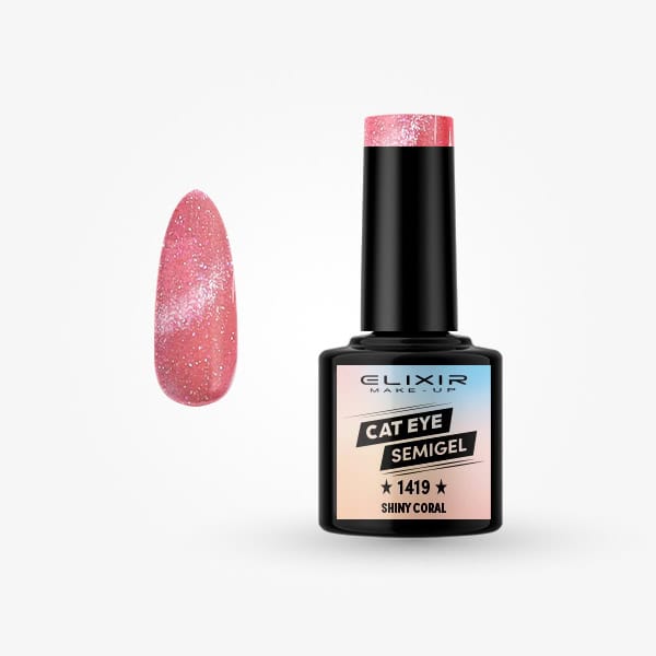 Élixir Semi Gel vernis semi-permanent 8ml #1419 Shiny coral