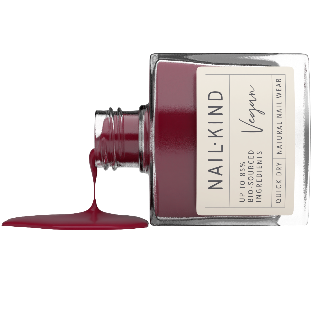 NAIL KIND The Colour Squad Berry Pop vernis à ongles bordeaux prune