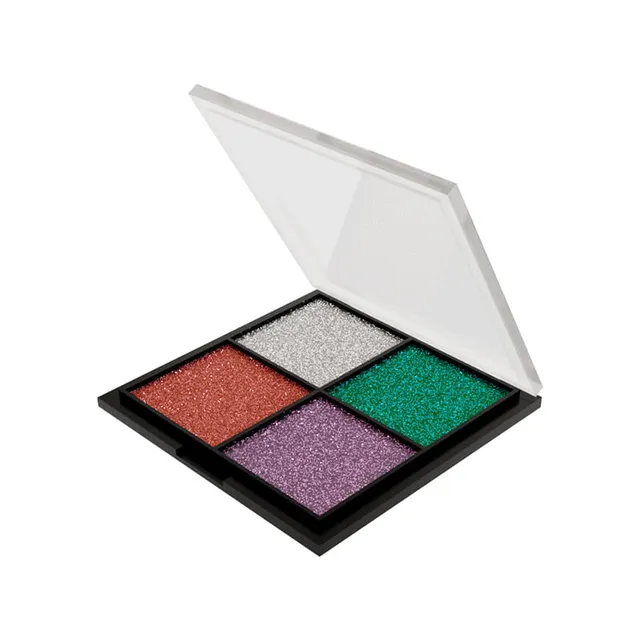 Elyamaje Miroir Box 4 poudre miroir chrome