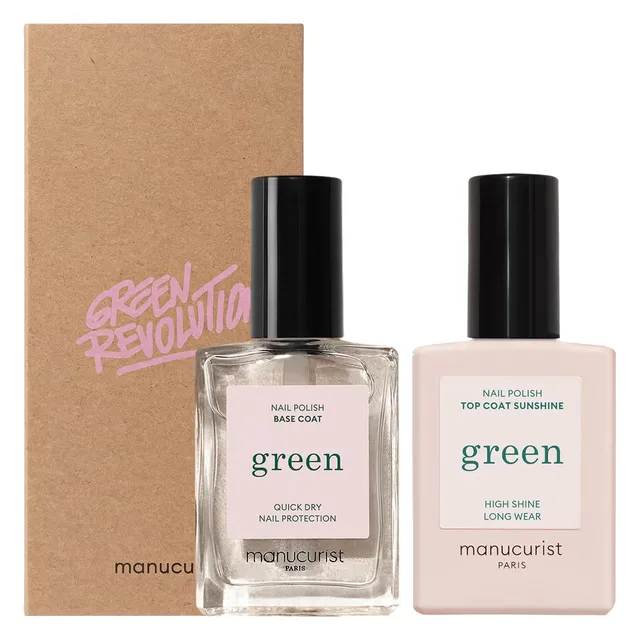 Manucurist Green duo base et top coat Sunshine 2x15 ml