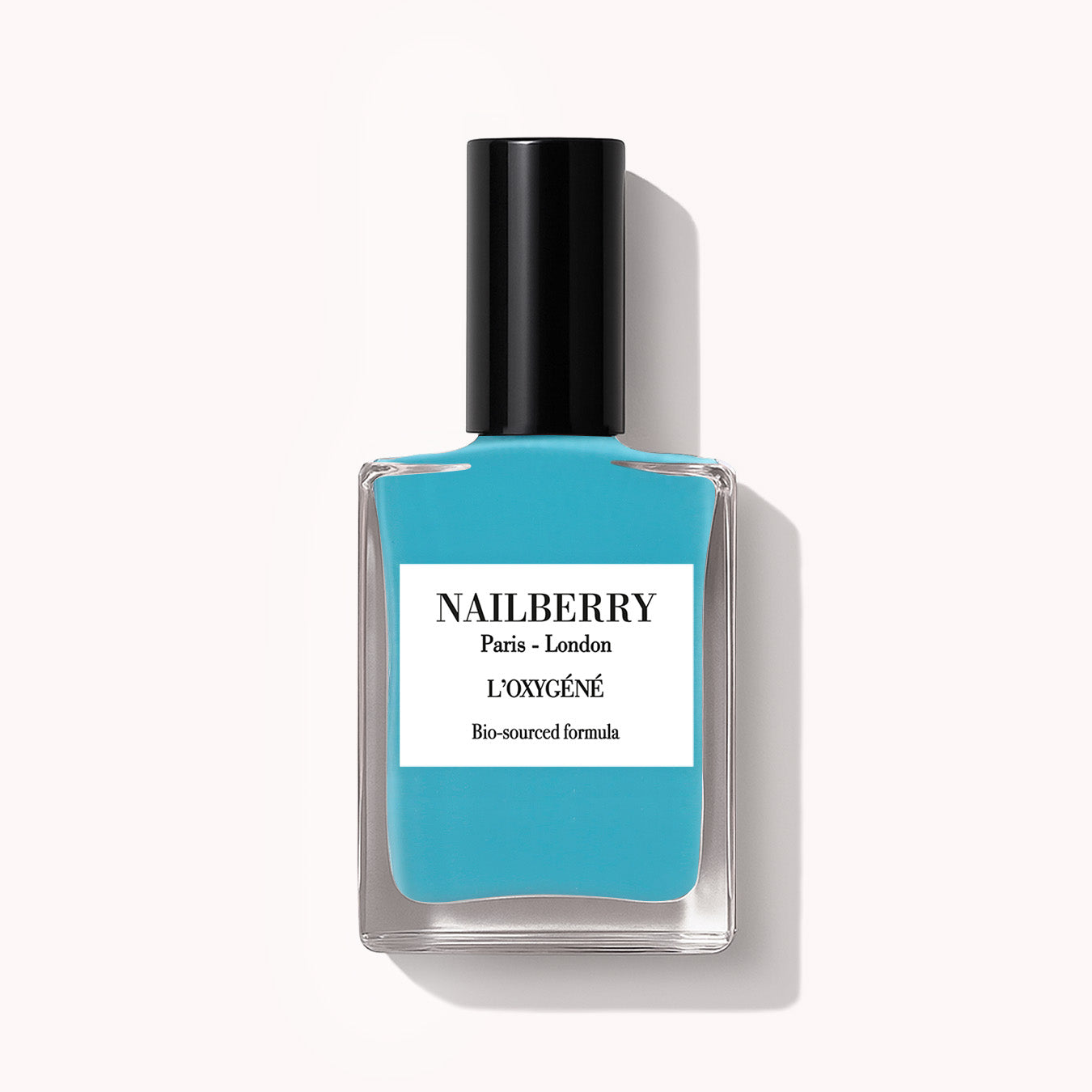Nailberry L'oxygéné Santorini vernis 14ml turquoise opaque