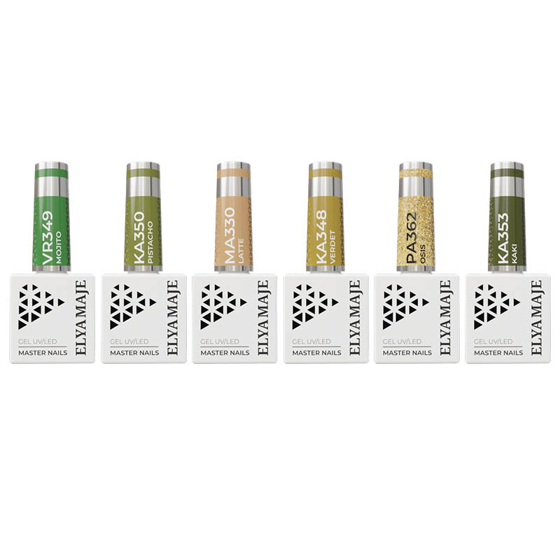 Elyamaje Coffret Matcha Vernis Semi-Permanent Édition Limitée