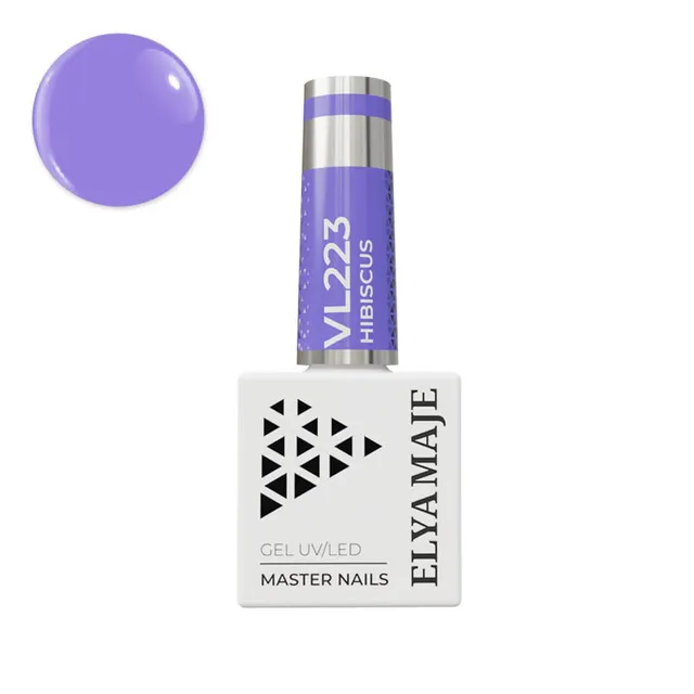 Elyamaje N° 223 vernis semi-permanent Hibiscus rose