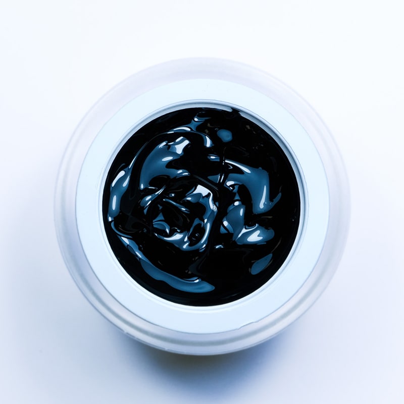 Elyamaje 3D Gel Black N°3 gel nail art noir