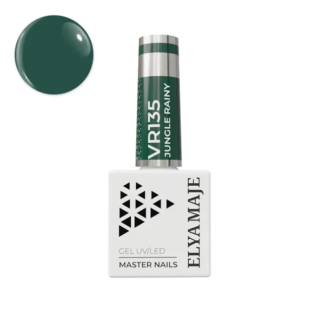 Elyamaje N° 135 Jungle Rainy vernis semi-permanent couvrant