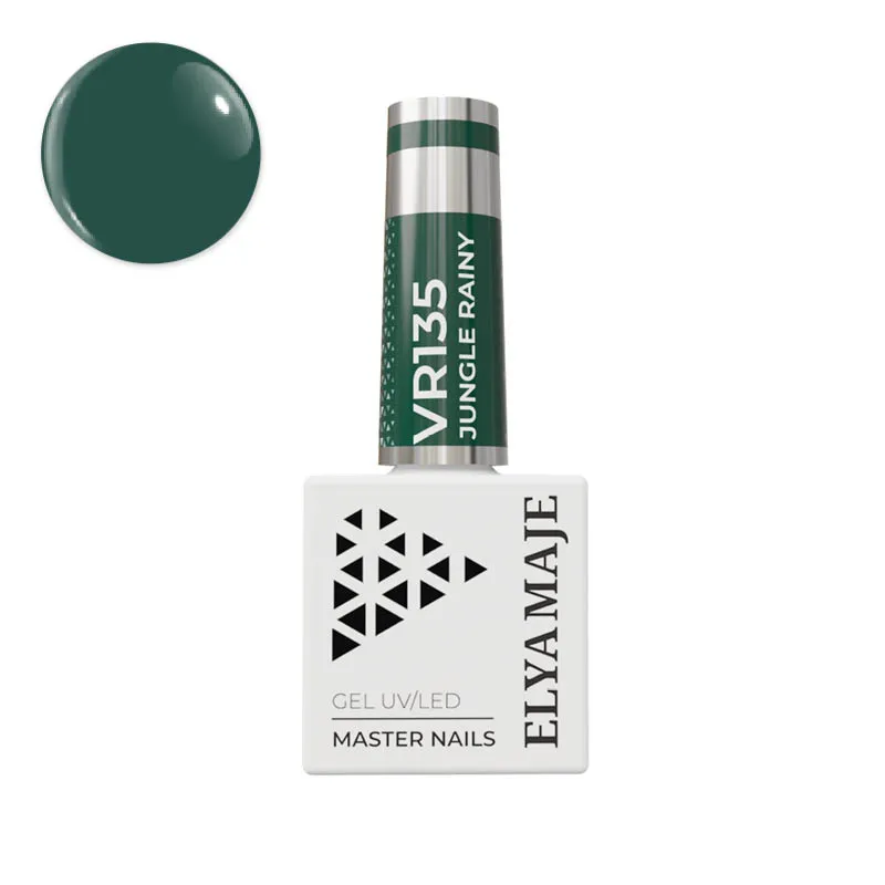 Elyamaje N° 135 Jungle Rainy vernis semi-permanent couvrant