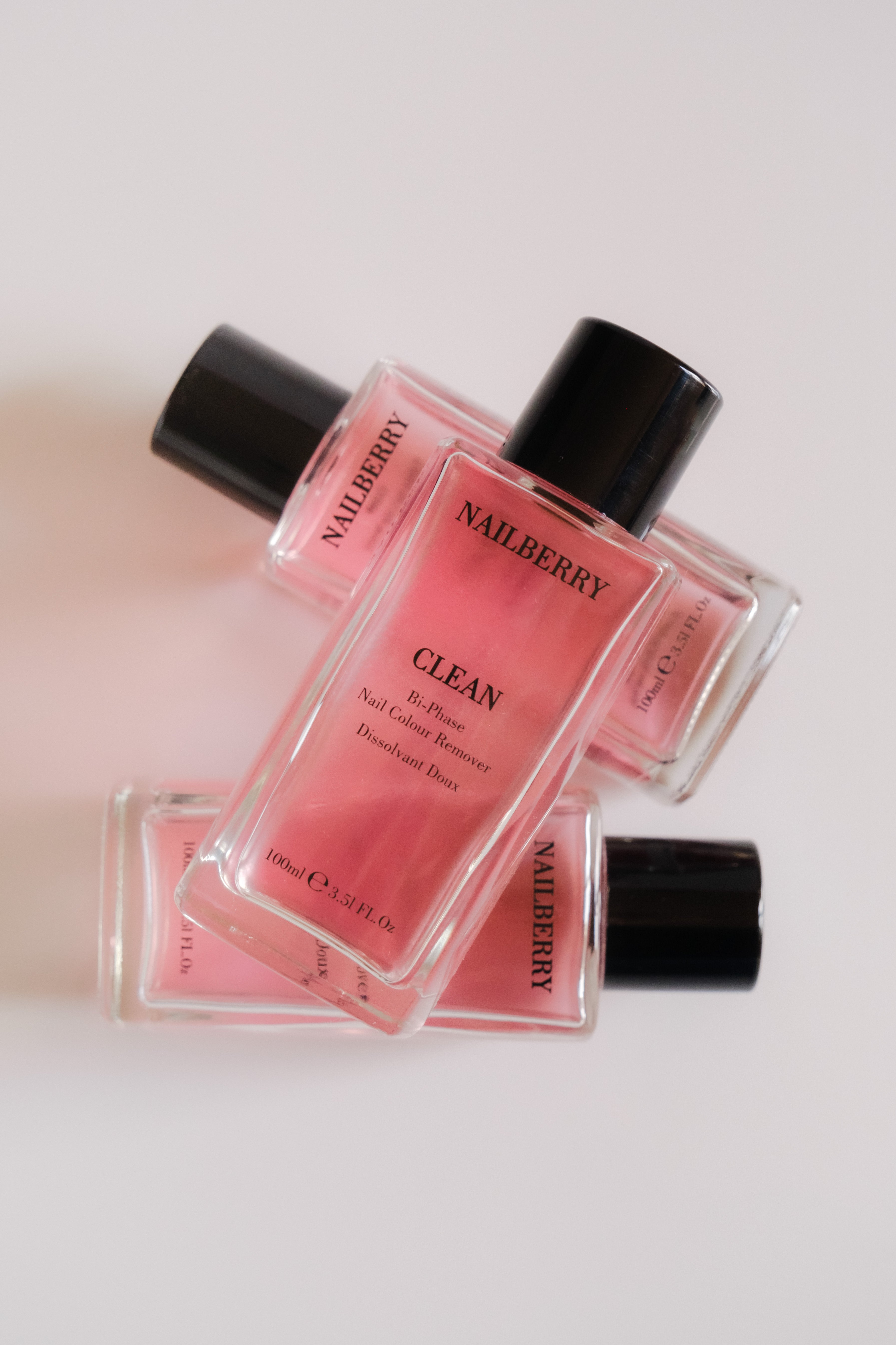 Nailberry Clean dissolvant 100ml bi-phasé sans acétone
