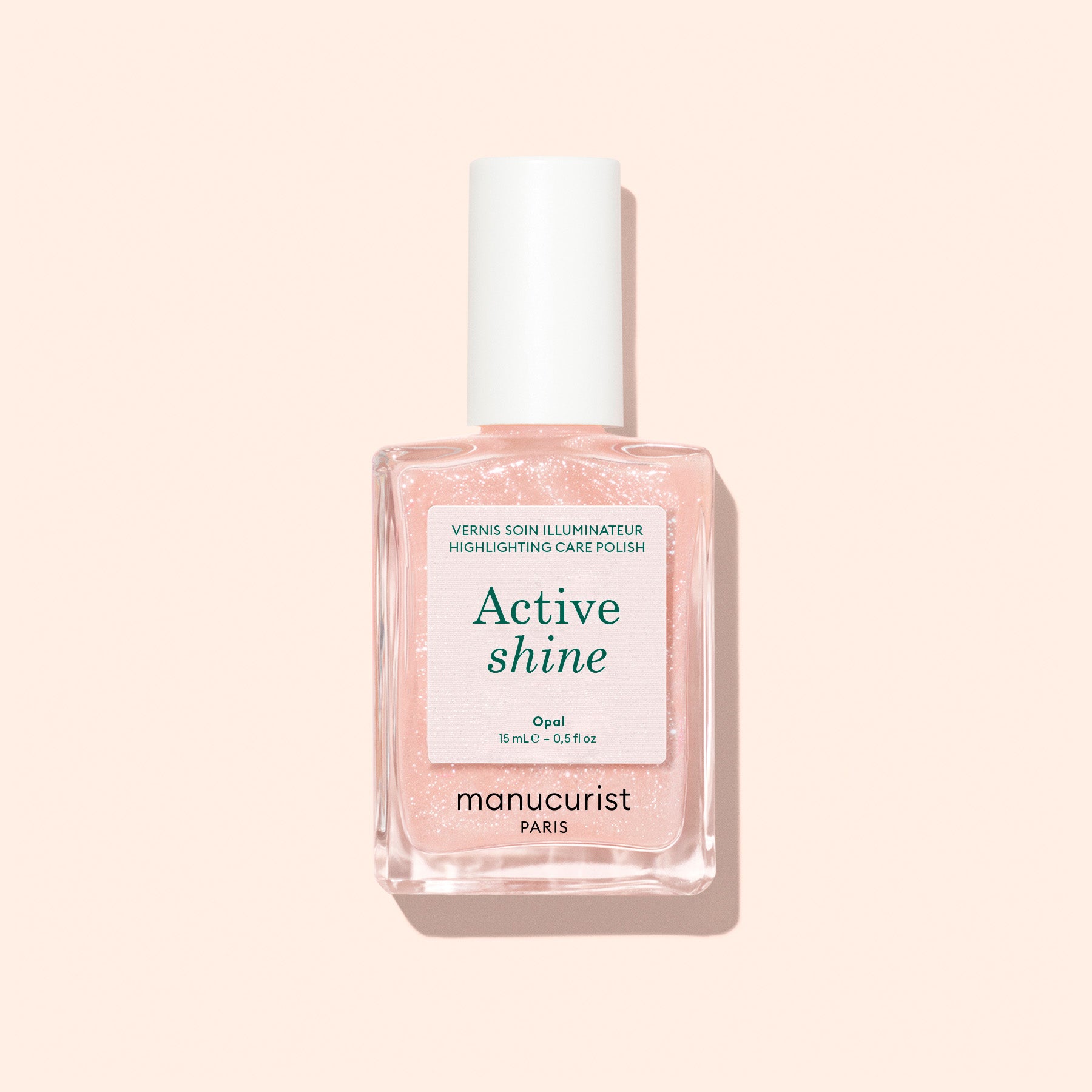 Manucurist Active Shine Opal vernis soin highlighter