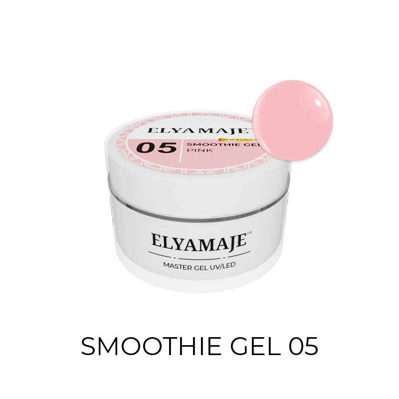 Elyamaje Smoothie Gel Pink N°5 gel UV