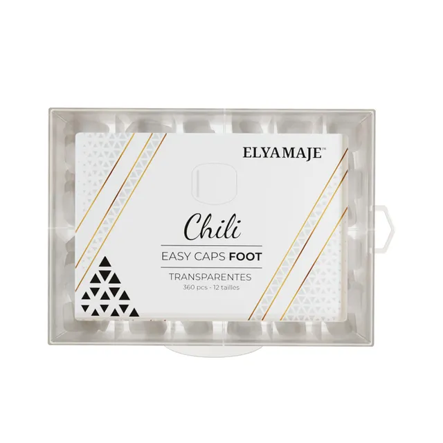 Elyamaje Foot Chili capsules pied transparentes Easy Caps
