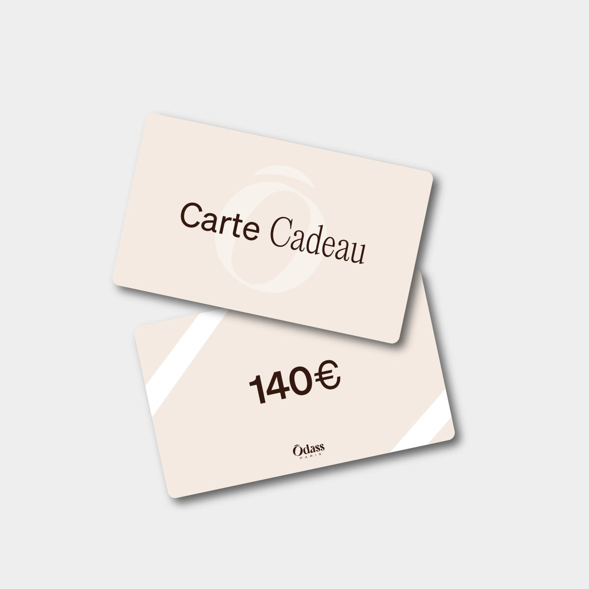Ôdass Paris Carte Cadeau 20 € semi-permanent