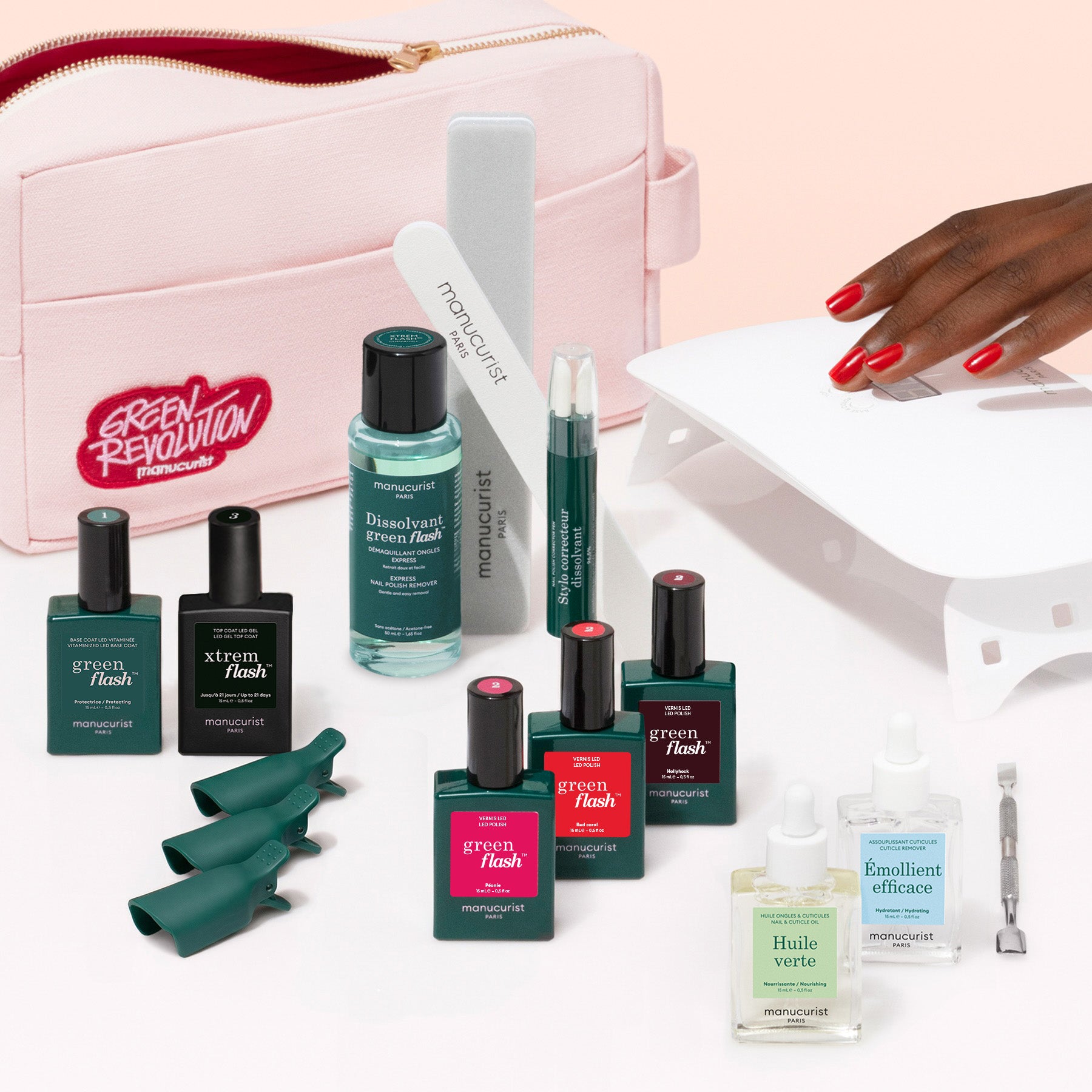 Manucurist Green Flash Addict kit complet