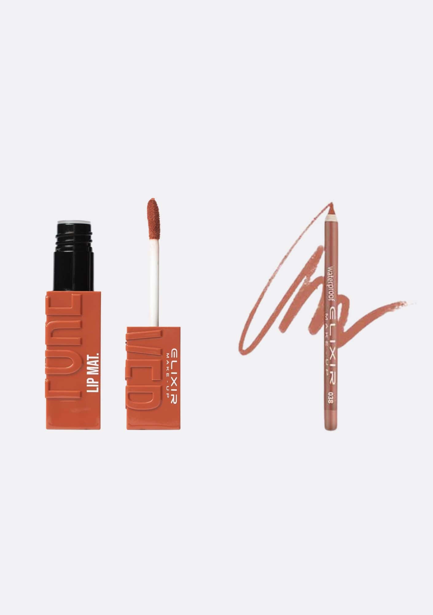 Élixir Lip Combo Libra duo lèvres mat waterproof