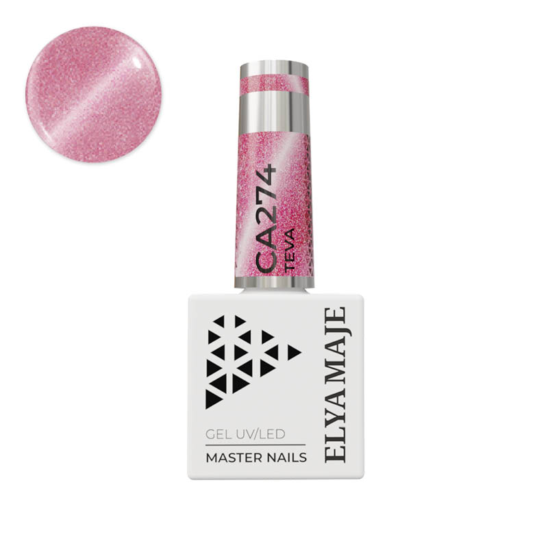 Elyamaje N°274 Teva vernis semi-permanent cat eye aimant