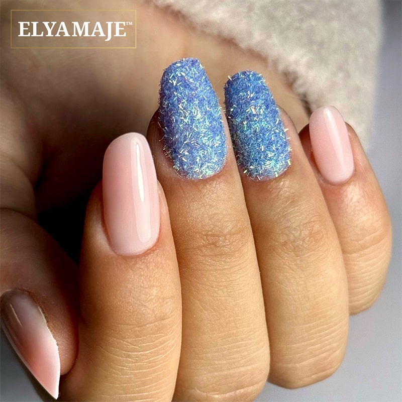 Elyamaje Peluche 5 effet velours ongles nail art