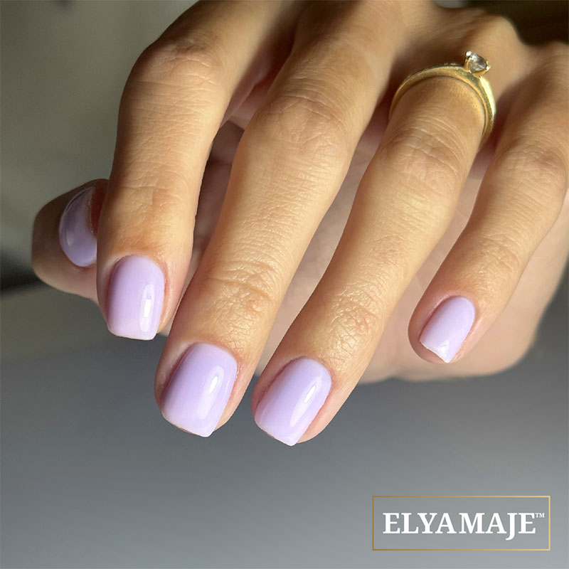 ELYAMAJE Lila Easy Base Colorée base ongles 8ml nude