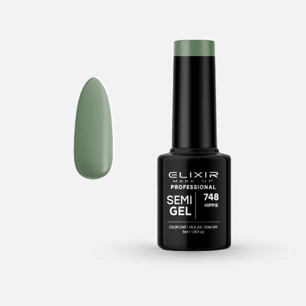Élixir Semi Gel #748 vernis semi-permanent Hippie 5ml longue tenue