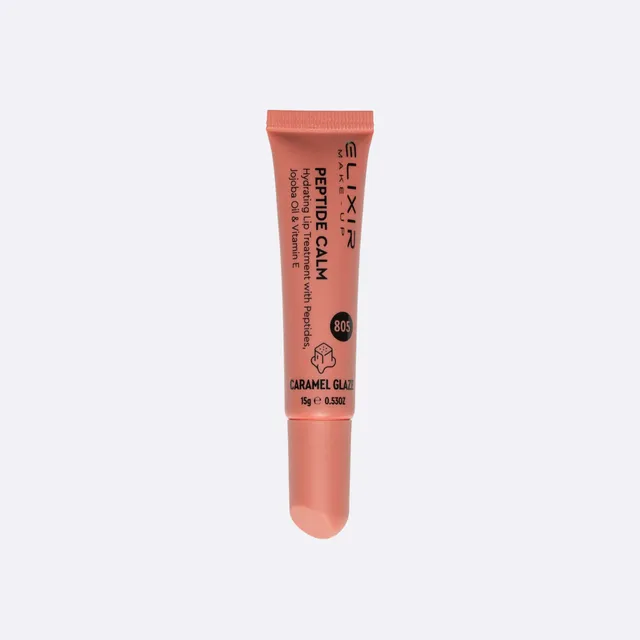 Élixir Peptide Calm 805 Caramel Glaze soin lèvres hydratant