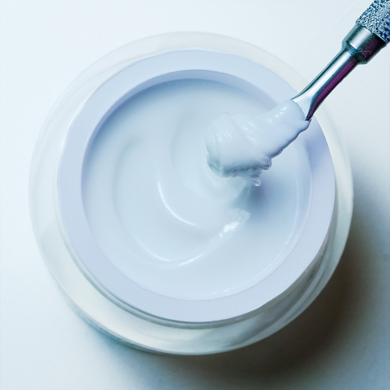 Elyamaje Acrypop Snow White n°2 gel UV construction