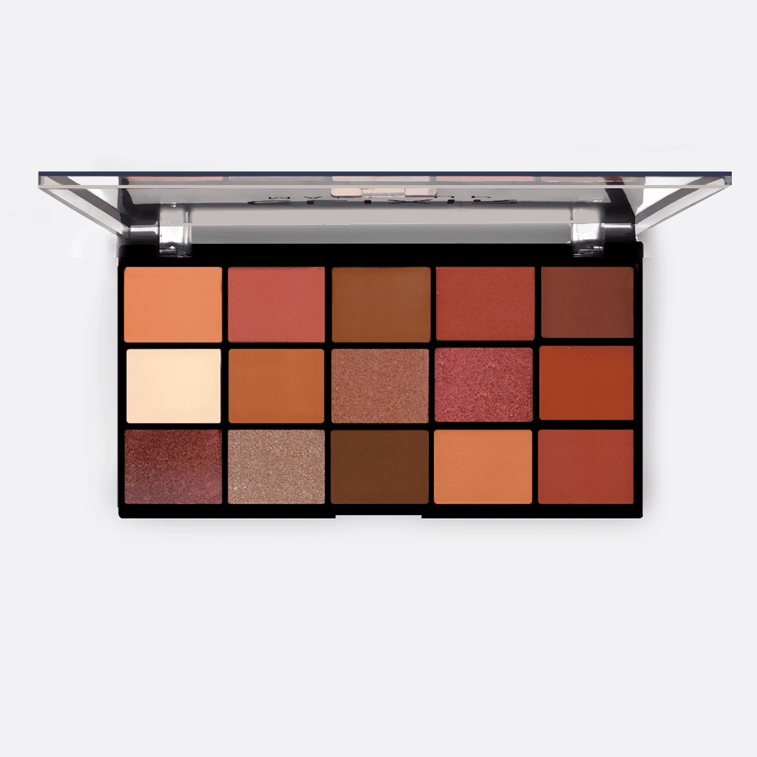 Élixir Brick palette fards #872F 15 teintes mates