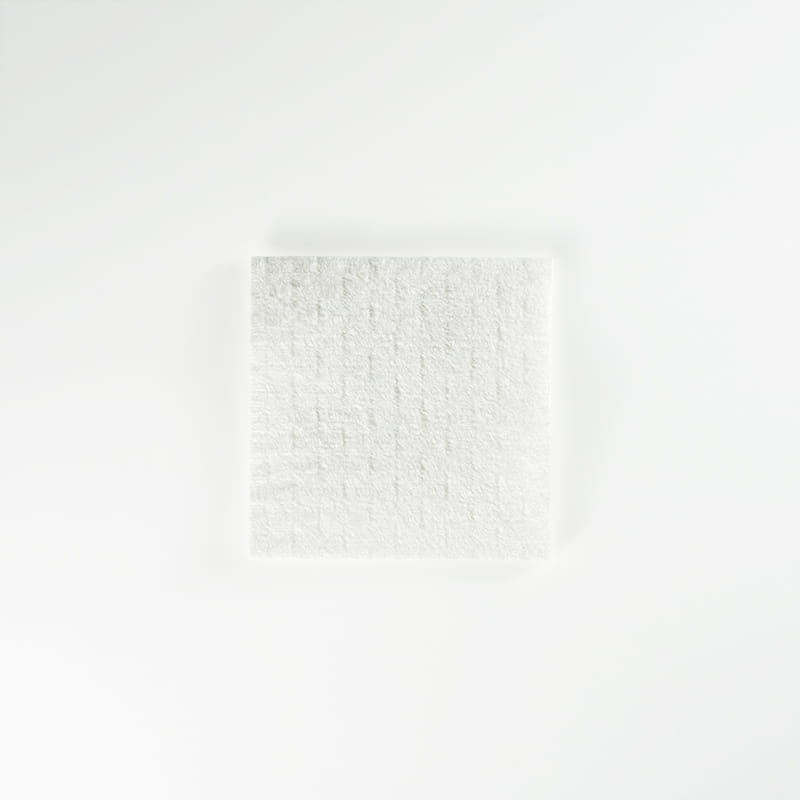 Elyamaje Carrés de coton polyester viscose 500 pièces